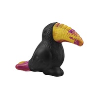 Happy Staffy Co Trevor the Toucan Interactive Durable Dog Squeaker Toy image