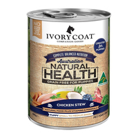 Ivory Coat Puppy Wet Dog Food Chicken Stew 12 x 400g image