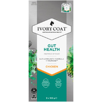 Ivory Coat Inspired by Raw Gut Health Dog Food Chicken 9 x 100g image