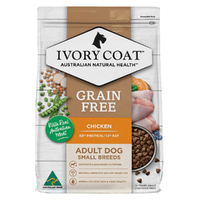 Ivory Coat Adult Small Breed Grain Free Dry Dog Food Chicken 8kg image