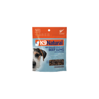 K9 Natural NZ Beef Lung Protein Bites Grain-Free Natural Dog Treats 60g image