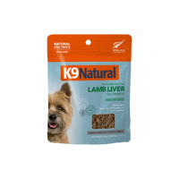 K9 Natural NZ Grass-Fed Lamb Liver Healthy Bites Natural Dog Treats 50g image