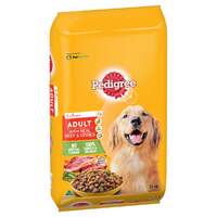 Pedigree Adult 1+ Meaty Bites Dry Dog Food w/ Real Beef & Vegies 20kg image