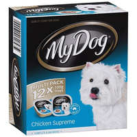 My Dog Chicken Supreme Multi Packed Dog Food 12 x 100g  image