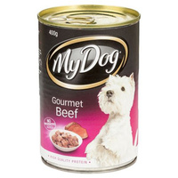 My Dog Gourmet Beef Dog Food 24 x 400g  image