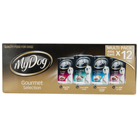 My Dog Gourmet Selection Multi Pack 400g x 12 Cans image