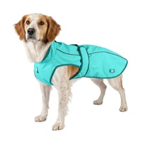 Max & Molly Adjustable Raincoat for Dogs Matrix 2.0 Turquoise 80cm XL image
