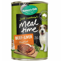 Natures Gift Beef Liver Meatloaf Dog Food 12 x 700g  image