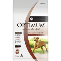 Optimum Adult Large/Giant Breed Dry Dog Food Chicken 15kg image