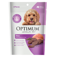 Optimum Disc w/ Salmon & Chia Skin & Coat Support Dog Food 6pcs image
