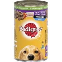 Pedigree Adult Dog Food Casserole w/ Chicken Vegies & Gravy 12 x 1.2kg image