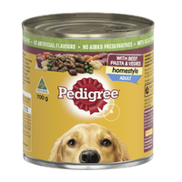 Pedigree Adult Homestyle Wet Dog Food Beef Rice & Vegies 12 x 700g image