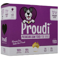 (PICK UP ONLY) Proudi Adult & Puppies Premium Raw Dog Food Roo & Beef 2.4kg image