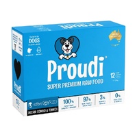 (PICK UP ONLY) Proudi Adult & Puppies Premium Raw Dog Food Ocean & Turkey 2.4kg image