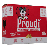(PICK UP ONLY) Proudi Adult & Puppies Premium Raw Dog Food Red Combo 2.4kg image