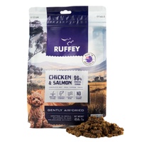 Ruffey Air-Dried Complete Diet Meal Topper Dry Dog Food Chicken & Salmon 454g image