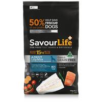 Savour Life Adult Large Breed Grain Free Dry Dog Food Ocean Fish & Salmon 15kg image