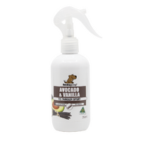 Smiley Dog Avocado & Vanilla Detangler Pet Dog Grooming Spray 250ml image