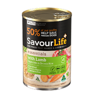 Savour Life Adult Essentials Wet Dog Food Lamb w/ Vegetables 12 x 400g image