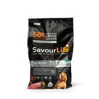 Savour Life Mature 7+ Grain Free Dry Dog Food with Australian Chicken 10kg image