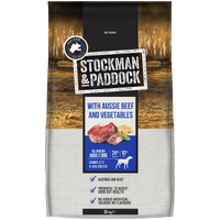 Stockman & Paddock Adult Dry Dog Food with Beef & Vegetables 20kg image