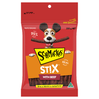 Schmackos Stix Dog Training Treats w/ Beef 8 x 200g image