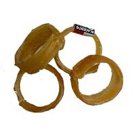 Blackdog Beef Tendon Ring Boredom Buster Pet Dog Treats 1 Piece image