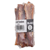 Blackdog Mini Beef Tendons Natural Dog Chew Treats 10 Pack image