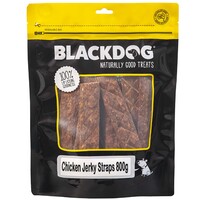 Blackdog Chicken Jerky Straps Natural Dog Chew Treats 800g image