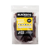 Blackdog Duck Jerky Natural Dog Chew Treats 300g image