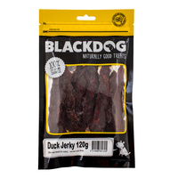 Blackdog Duck Jerky Natural Dog Chew Treats 120g image