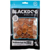 Blackdog Fish & Chicken Sushi Natural Dog Chew Treats 150g image