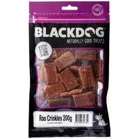 Blackdog Roo Crinkles Natural Dog Chew Treats 200g image