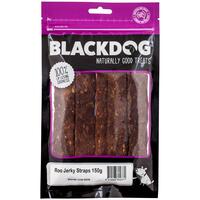Blackdog Roo Jerky Straps Natural Dog Chew Treats 150g image