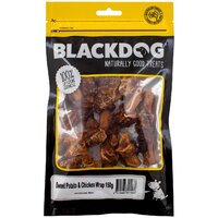 Blackdog Sweet Potato Chicken Wrap Natural Dog Treats 150g image