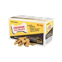 Blackdog Peanut Butter Biscuits Oven Baked Tasty Pet Dog Treats 5kg image