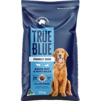 True Blue All Life Stages Family Dog Dry Dog Food Aussie Beef & Vegetables 20kg image