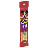 Schmackos Chomp N Chew Rawhide Dog Treats with Beef Large 60g image
