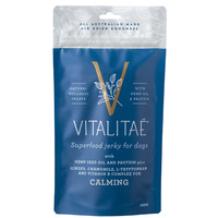 Vitalitae Calming Superfood Jerky Dog Natural Treat Lamb 150g image