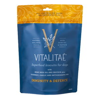 Vitalitae Immunity & Defense Superfood Biscuits Dog Natural Treats Beef 350g image