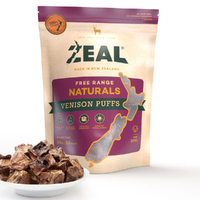 Zeal Free Range Naturals Venison Puffs Dog Cat Treat 85g  image