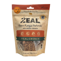 Zeal Free Range Naturals Air Dried Dog Treats Veal Crunch 125g image