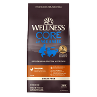 Wellness Core Large Breed Grain Free Dry Dog Food Chicken & Turkey Meal 11.8kg image