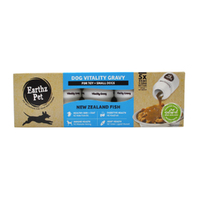 Earthz Pet Dog Vitality Gravy for Toy & Small Dogs Fish 30ml 5 Pack x 5 image