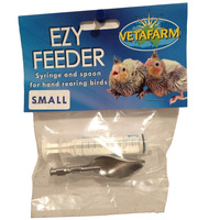 Vetafarm Stainless Ezy Measured Feeder with Syringe & Spoon for Birds Small  image