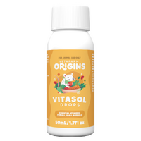 Vetafarm Origins Vitasol Drops Essential Vitamins for Small Animals 50ml image
