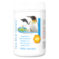 Vetafarm Sea Bird Tablets Multivitamin for Piscivorous Sea Birds 1000 Pack image
