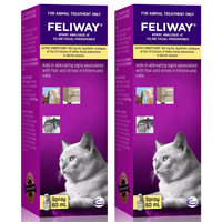 2 x Feliway Calming Travel Spray For Kittens & Cats 60ml Twin Pack image
