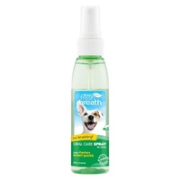 TropiClean Fresh Breath Oral Care Spray No Brushing for Dogs 118ml image