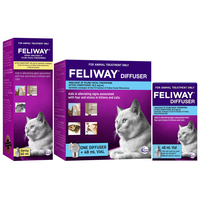 Feliway Fear & Stress Diffuser & Refill & Spray For Kittens & Cats Value Pack image
